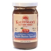 Kauffman's Fruit Farm Homemade Apple Butter Spread, Original, 8.5 Oz. Case of 12