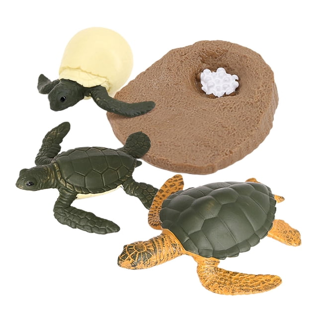 Modelo de simulación Animal Perfecl Mini tortuga PVC juguete educativo Tortuga 2124