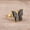 Black, variant on Ladies Rotatable Butterfly Enamel Gold And Copper Ring