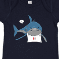 thumbnail image 4 of Inktastic Shark Dinner Boys or Girls Baby Bodysuit, 4 of 5