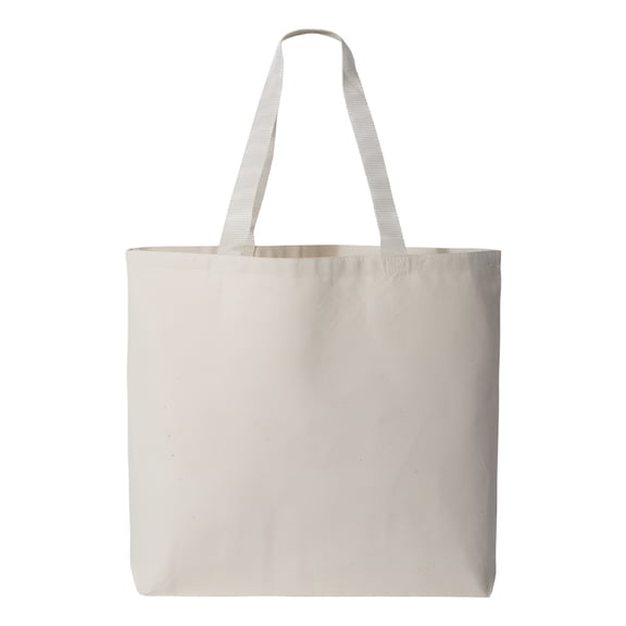 AOMRCOL Color Handles 11L Canvas Tote Bag, Blank Canvas Tote Bags