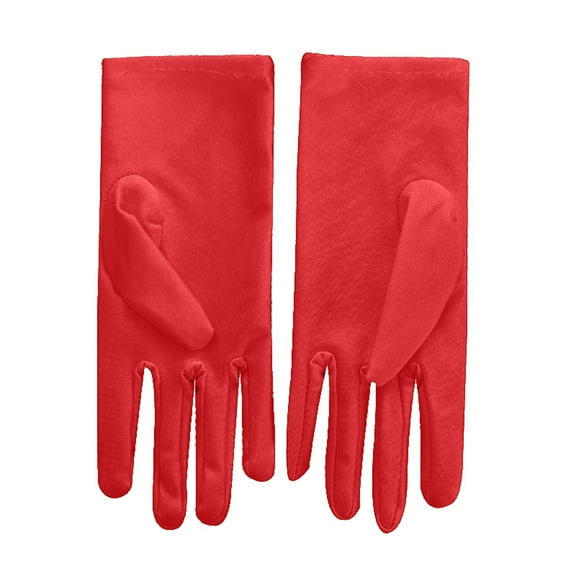 1 Pair Thin Stage Gloves Wear-resistant Summer Pure Color Cycling Gloves for Party