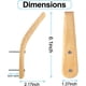 thumbnail image 2 of Perchero de pared de estilo moderno de mediados de siglo para una apariencia atemporal, ganchos de madera de haya con diseño minimalista, fácil instalación para una configuración rápida, ganchos para, 2 of 5