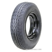 One ZEEMAX Highway Trailer Tire Wheel Assembly 7-14.5 7x14.5 12-Ply LR F w/6x14.5 Rim