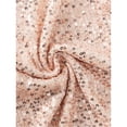 thumbnail image 3 of YOUYEDIAN Toddler Girls Sequin Dress A-Line Sparkly Sleeveless Wedding Gown Party Dresses for Girls (Beige, 8-9 Years), 3 of 8
