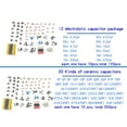 thumbnail image 3 of Electronic Components Kit, Ceramic Electrolytic Capacitor Electronic Components Metal Film Resistor  For Industrial, 3 of 8