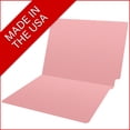 thumbnail image 5 of 20 pt Super Heavy Duty Color Folders, Full Cut End Tab, Letter Size, Pink (Box of 40), 5 of 7