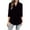 Black, variant on Mgmyaa Blouses for Women Casual 3/4 Length Sleeve V-Neck Tops Trendy Summer Comfort Colors Tshirt