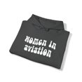 thumbnail image 4 of Women in Aviation Pilot Flight School Grad Hoodie, Gifts, Hooded Sweatshirt, 4 of 4