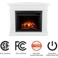 thumbnail image 4 of Real Flame Kennedy 56" Grand Corner Electric Fireplace in White, 4 of 9