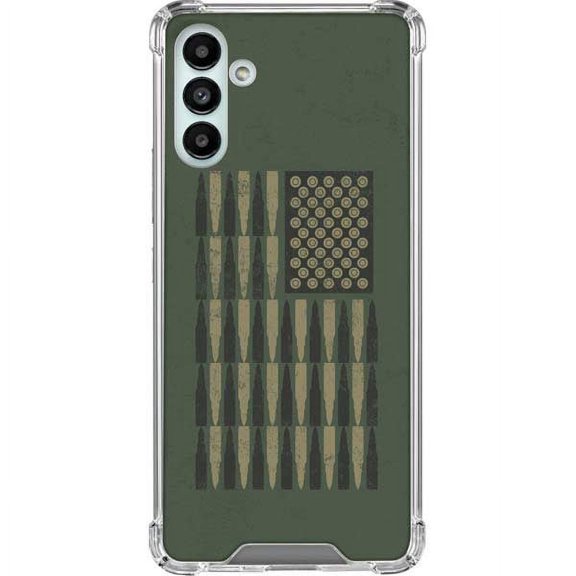 Skinit Military Bullet American Flag Galaxy A13 5G Clear Case