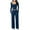 Blue, variant on Efsteb Women's 2 Piece Outfits Long Sleeve Square Neck Crop Tops Wide Leg Tracksuits Casual Work out Set (Light Blue,S)