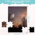 thumbnail image 2 of Puzzle Skylety Sublimation Blanks, estilo A5-20 (paquete de 6), 2 of 7