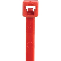 Partners Brand Colored Cable Ties,50,11",Red,PK1000 CT115B