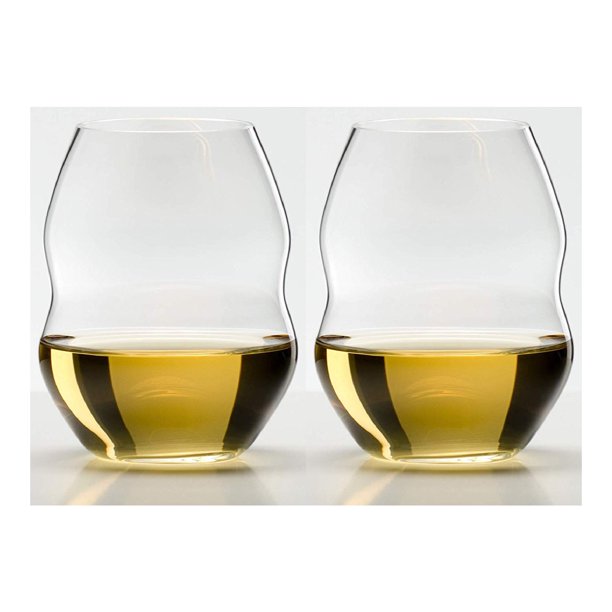 Riedel Swirl White Wine Glasses, Set of 2