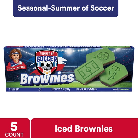 Little Debbie Soccer Brownies