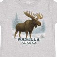 thumbnail image 4 of Inktastic Wasilla Alaska Moose Boys or Girls Toddler T-Shirt, 4 of 5