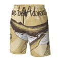 thumbnail image 5 of Naloa We Live for Adventure Men's Beach Shorts, Surfing shorts, Swim trunks, Quick Dry Swim Trunks for Surfing Beach Fun - Medium, 5 of 9