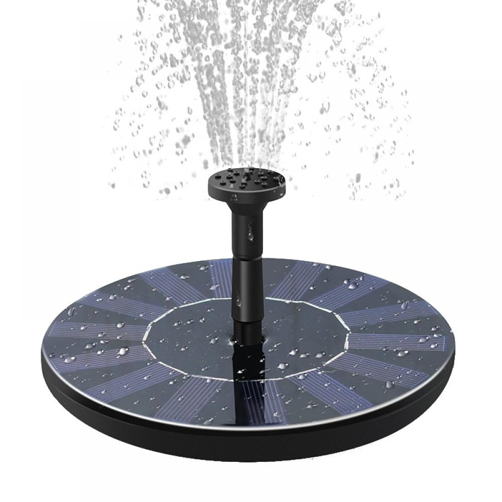 Clearance Sunlitec Solar Fountain with Panel Water Pump for Bird Bath