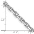 thumbnail image 5 of 14K White Gold 4.25mm Fancy Link Chain 24 Inch, 5 of 5
