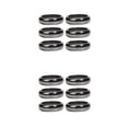 thumbnail image 2 of Seitruly 5 piezas de anillos de hematita, piedra que absorbe energía negativa, piedra imán, anillo de joyería para pulgar, mujeres, hombres, 22 mm 2piezas Seitruly CBP585537, 2 of 5