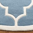 thumbnail image 2 of Safavieh Chatham Blue Contemporary Rug - Round 4', 2 of 4