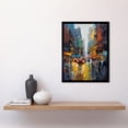 thumbnail image 2 of New York City Street Taxi Traffic Modern Cityscape Art Print Framed Poster Wall Decor 12x16 inch, 2 of 5