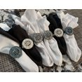 thumbnail image 3 of Zeckos Cast Iron Compass Rose Napkin Rings Dining Decor Set of 6, 3 of 7