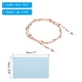 thumbnail image 2 of Cadenas de gafas Uxcell para mujeres, cadena de gafas elegante, soporte para gafas de sol para gafas de lectura de luz azul, oro rosa, 2 of 5