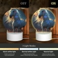 thumbnail image 3 of Daiia Starry Light White Horse Pattern Acrylic Night Light, LED Touch Light, Bedroom Night Light, Soft Glowing Lamp Perfect Gift for Mother's Day, Birthday, or Christmas, 3 of 9