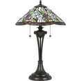 thumbnail image 6 of Quoizel White Valley 2-Light 25" Table Lamp in Vintage Bronze, 6 of 6