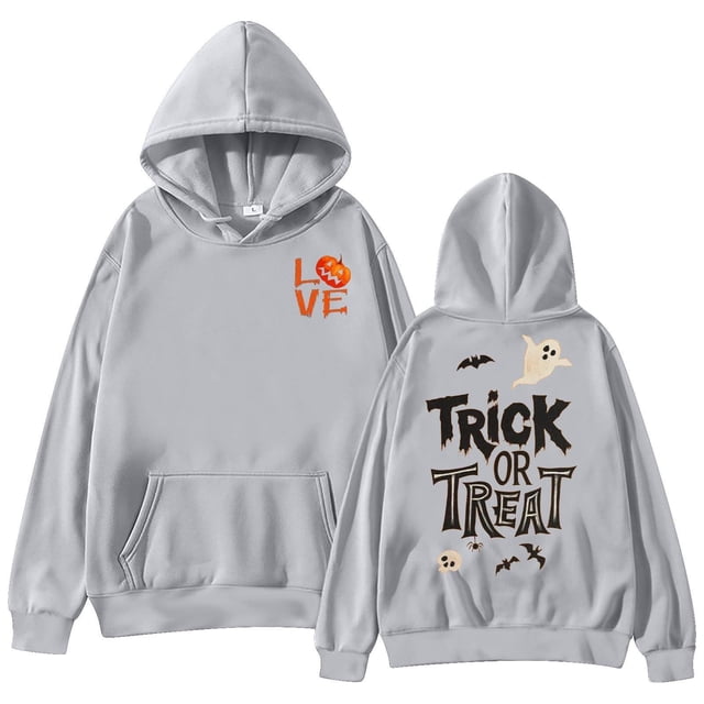Chandail à Capuchon à Thème Halloween pour Femmes – Chandail Graphique avec Capuche
