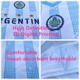 thumbnail image 4 of Kids Soccer Jersey Argentina Boys Football Uniforms For Fan Shirt Short Sleeves Youths Uniforms M-United Home, 4 of 6
