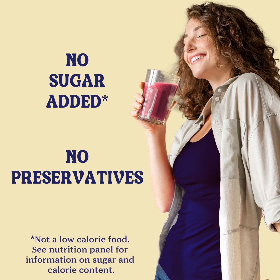 Naked No Sugar, Non GMO Blue Machine Fruit, Berry Banana