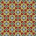 thumbnail image 1 of Ahgly Company Machine Washable Indoor Square Transitional Vermilion Red Area Rugs, 7' Square, 1 of 7