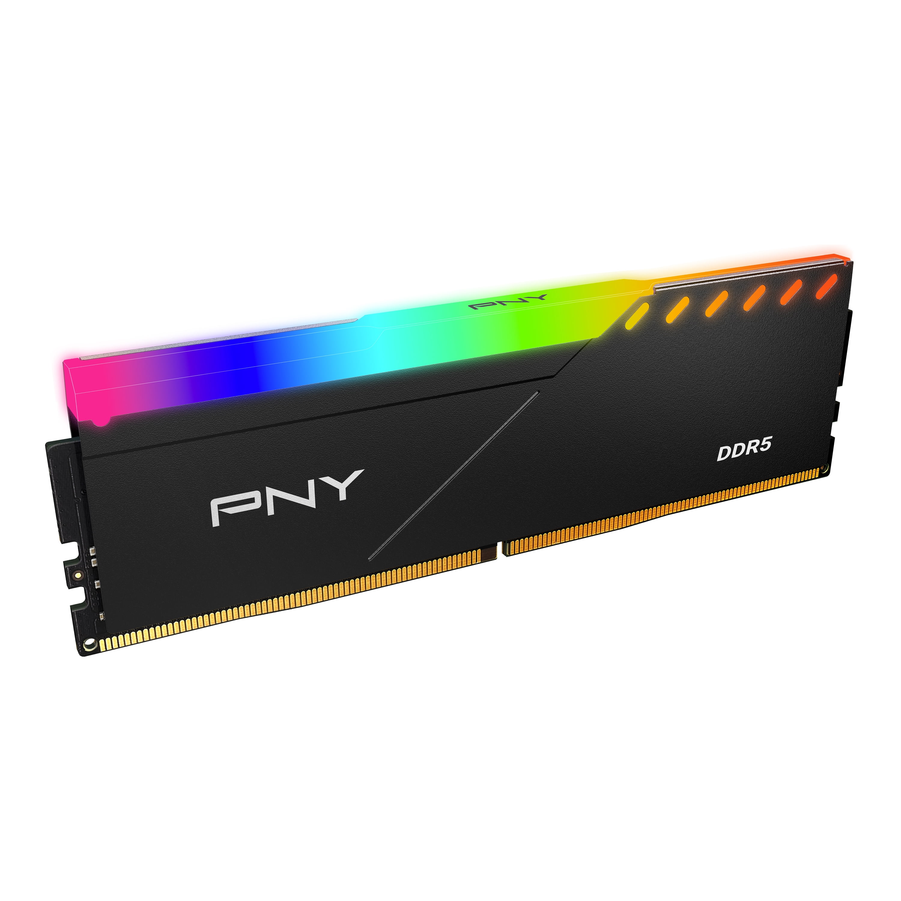 PNY Epic-X RGB™ 32GB (2x16GB) DDR5 6000MHz CL36 1.35V (XMP 3.0/EXPO Compatible) - Desktop Memory Kit