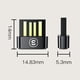 thumbnail image 2 of Adaptador USB Transmisor Receptor Inalámbrico de Baja Latencia para Tablet/Teléfono Android, 2 of 9
