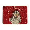 thumbnail image 2 of DAMAI Red Santa Claus Merry Christmas Doormat, 15.7x23.6 Inch Funny Cute Santa Claus Xmas Non-Slip Door Mat, Merry Christmas Farmhouse Decor for Indoor/Outdoor Home Bedroom Kitchen, 2 of 6