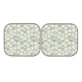 thumbnail image 4 of Picia Daisies Flowers 2 Piece Car Windshield Sun Shade Foldable | Foldable Sun Shield for Front Window Blocks UV Rays and Keeps Your Vehicle Cool-Small, 4 of 6