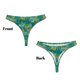 thumbnail image 3 of Balery Jungle Leopard Tangas de Algodón para Mujer con Estampado – Ropa Interior Sexy, Transpirable, G-string-Large, 3 of 6