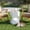 White, variant on MOALCOFER 18"H Hexagonal Side Table, Magnesium Oxide Modern Waterproof UV Resistant End Table for Patio Garden Living Room, Black