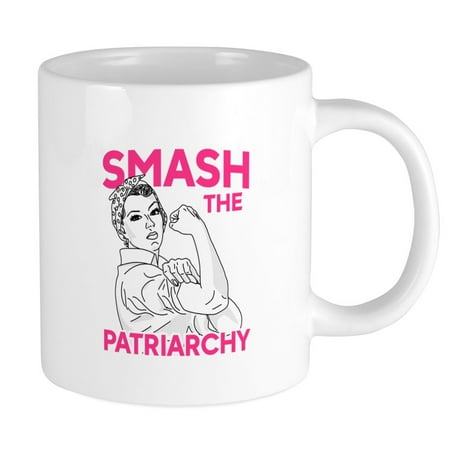 

CafePress - Rosie The Riveter Smash T - 20 oz Ceramic Mega Mug