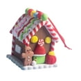 thumbnail image 4 of Adorno de casa de jengibre para árbol de Navidad con colgante de cuerda reutilizable 55 cm x 6 cm x 72 cm, 4 of 9
