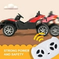 thumbnail image 4 of Voiture de Course Sportive pour Enfants 12V à Deux Places Slingshot Rouge, 4 of 5
