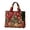 Christmas Tree, variant on Christmas Quilted Tote Bag for Women, Large Reusable Shopping Bag, Holiday Print Shoulder Handbag, Grocery Travel Gift Tote Purse