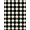 Black And White, Pattern 14, variant on ODIKA 8'x10' Washable Area Rug Checkered Symmetrical Layout Minimalist Entry Music Geometric for Dining Room, Large Office, Lounge, Non-Slip Chair-Friendly Mat