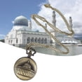 thumbnail image 3 of Pocket Watch, Easy To Use Religious Style Simply Designed Muslim Pocket Watch, Resistant And Durable For Home Wonderful Gift, 3 of 7