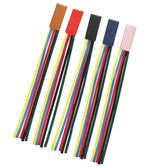 WHAMVOX  5 Pcs Ribbon Book Marker Bookmark Markers for Bibles Reusable Office