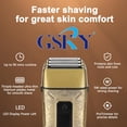 thumbnail image 3 of Maquinilla de afeitar eléctrica profesional GSKY de Hair Clippers para hombre, 3 of 6