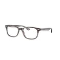 thumbnail image 2 of Ray-Ban RB5375 Optics Glasses, Prescription Eyeglasses with Case, Demo Lens/Striped Gray, Size 53, 2 of 7